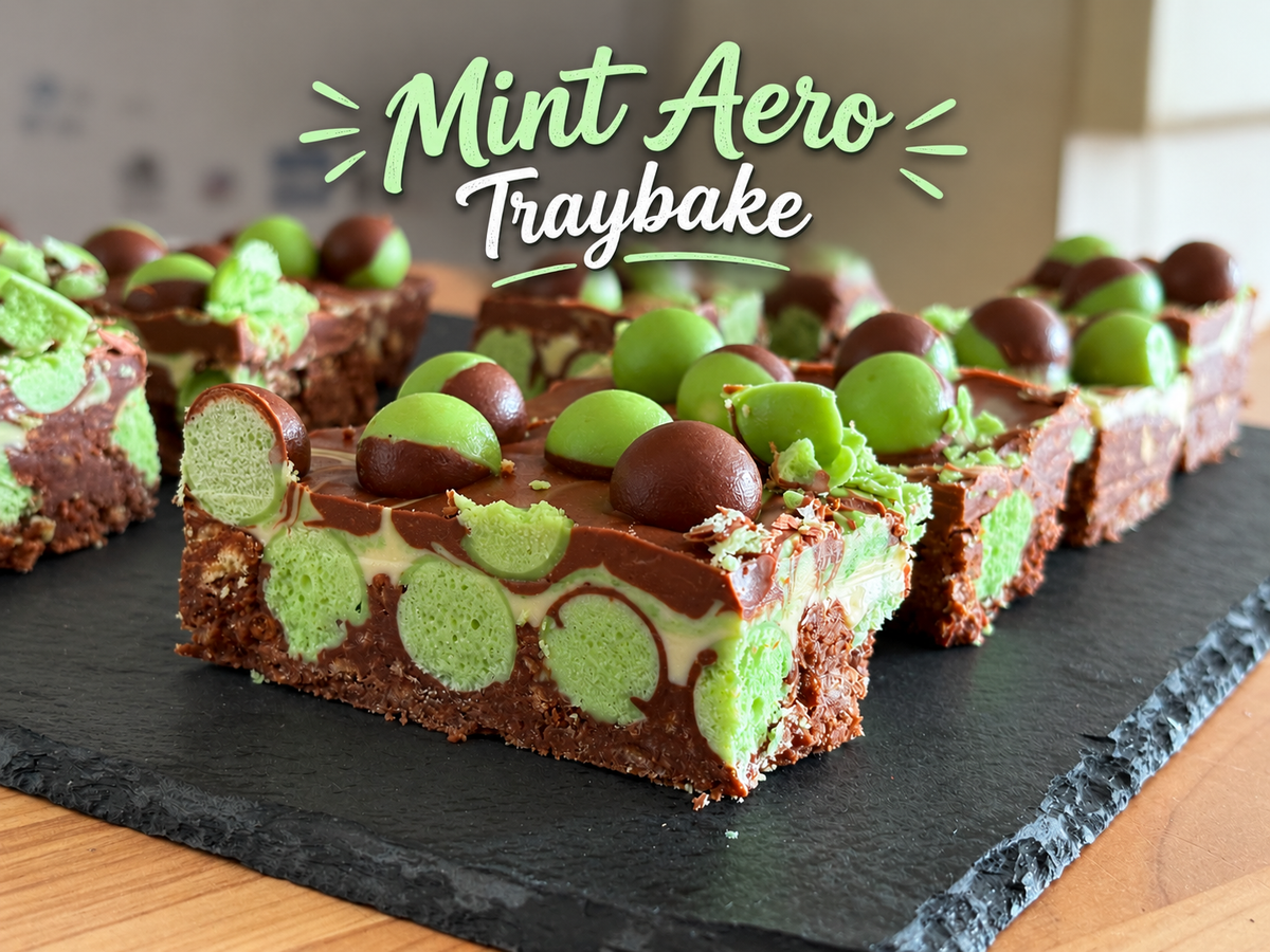 Mint Aero Traybake