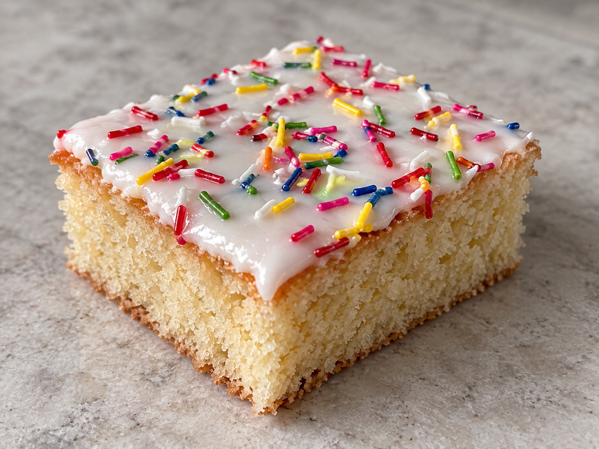 School cake slice
