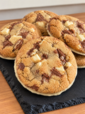 White Chocolate & Fudge Cookie